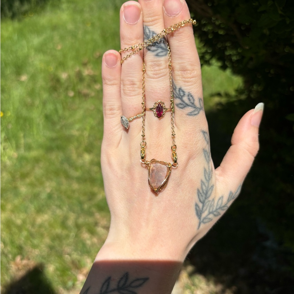 Sunstone Interchangeable Necklace - image 4